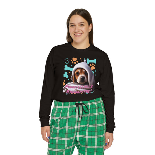 Dog Mom's Long Sleeve Pajama Set