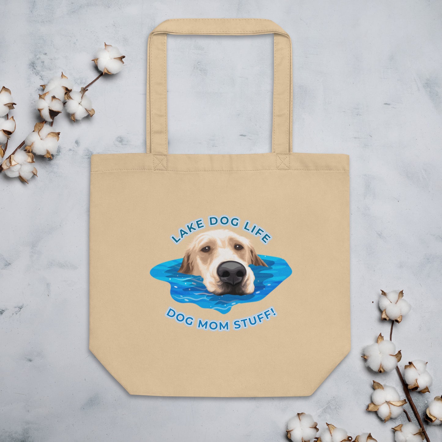 Lake Dog Life - Dog Mom Stuff - Eco Tote Bag