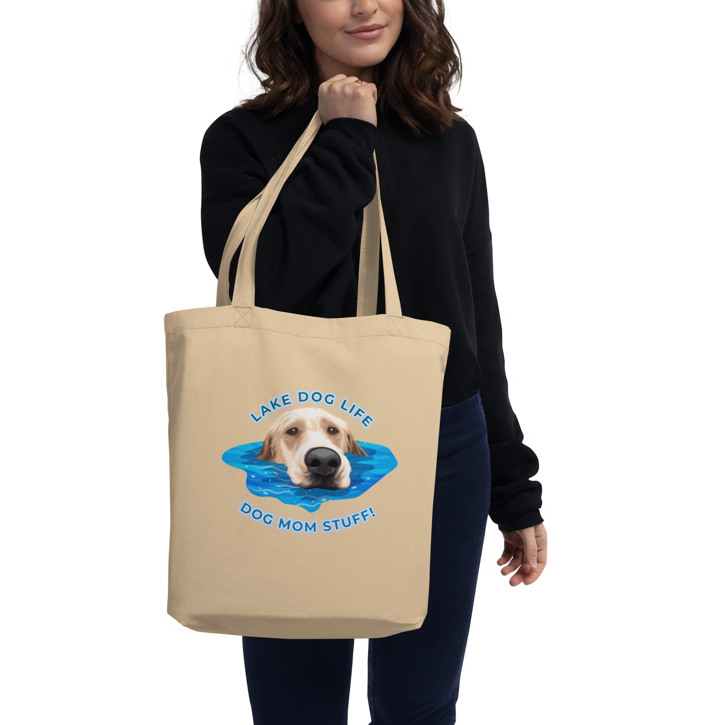 Lake Dog Life - Dog Mom Stuff - Eco Tote Bag