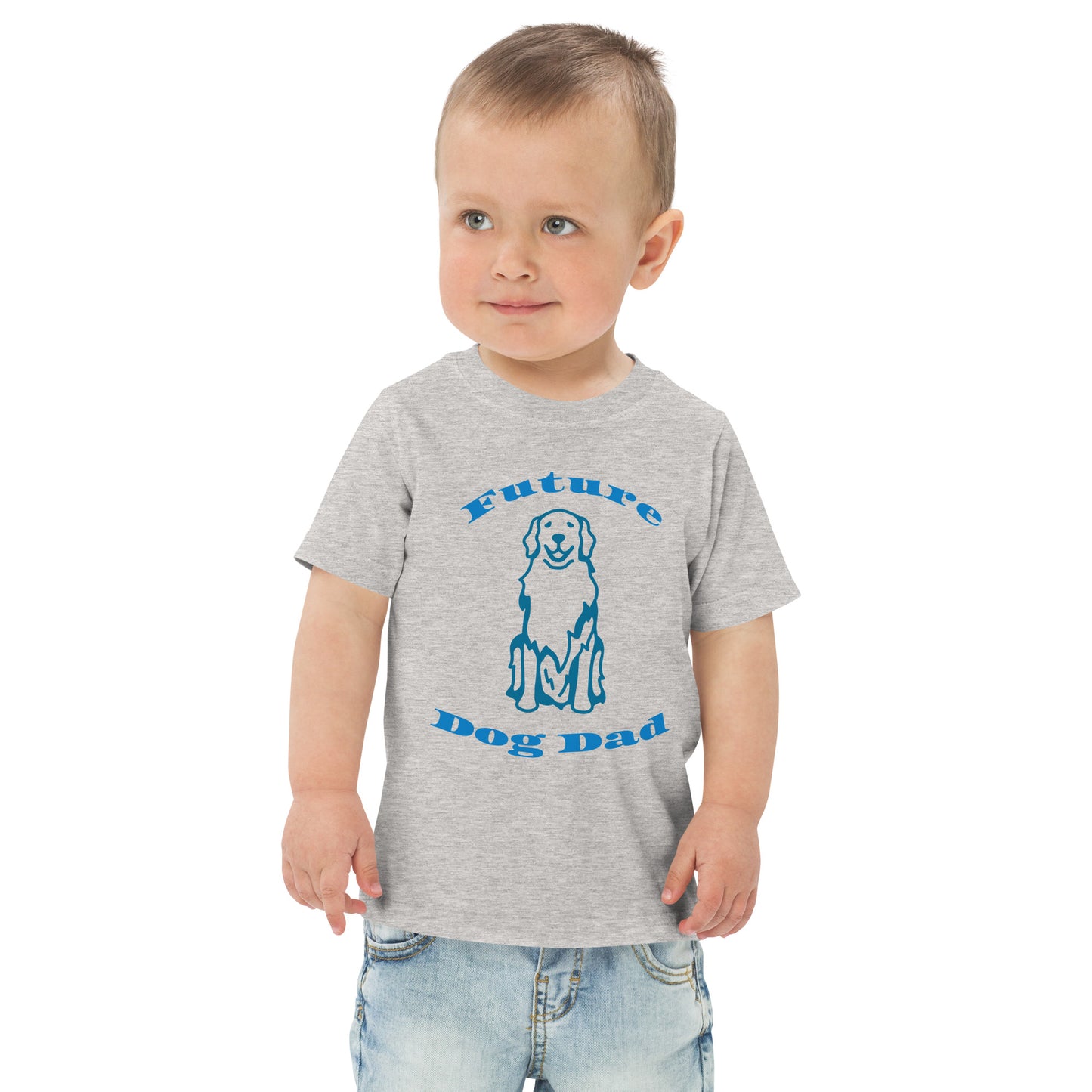 Future Dog Dad Toddler jersey t-shirt