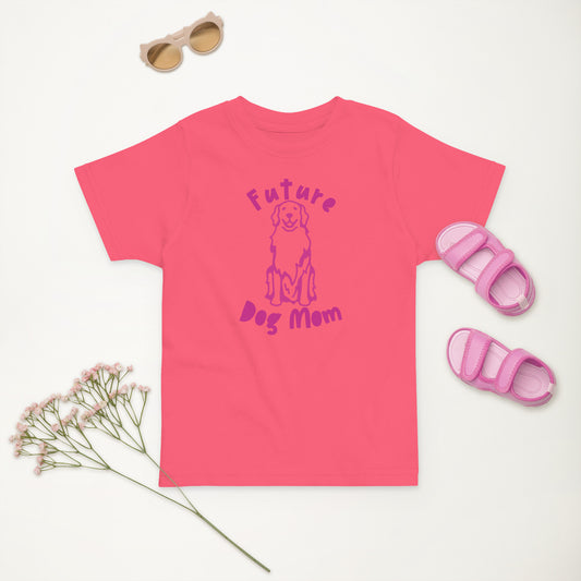 Future Dog Mom Tee-Toddler jersey t-shirt
