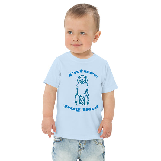 Future Dog Dad Toddler jersey t-shirt
