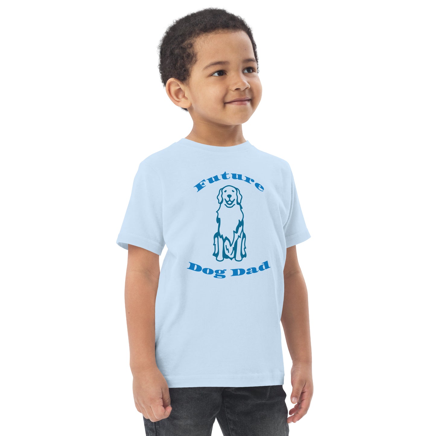 Future Dog Dad Toddler jersey t-shirt