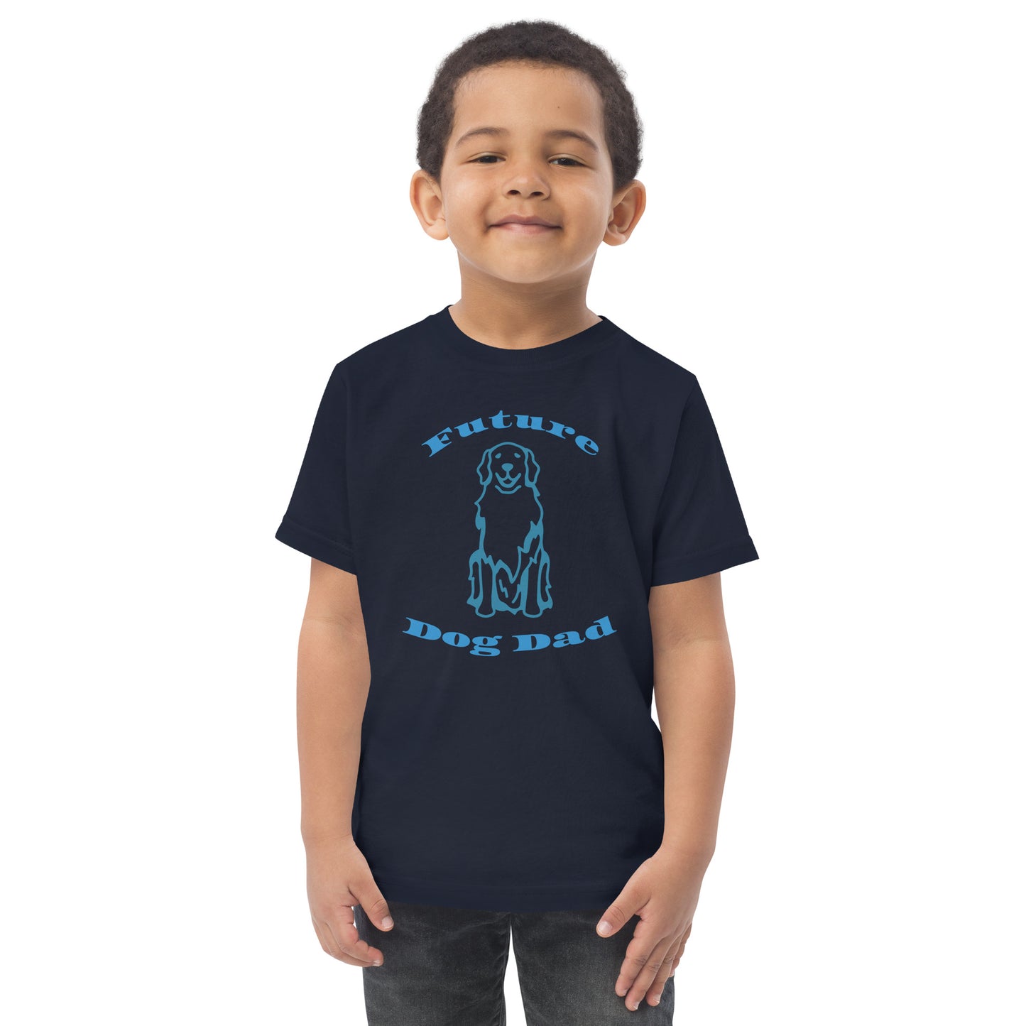 Future Dog Dad Toddler jersey t-shirt