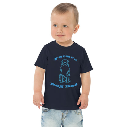 Future Dog Dad Toddler jersey t-shirt