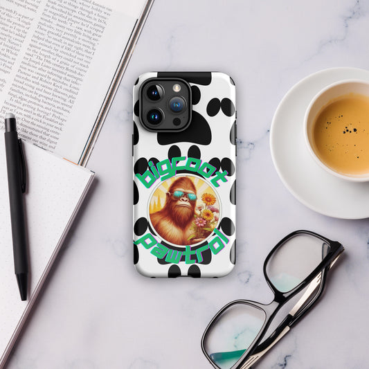 Bigfoot's Guardian: IPhone Phone Case by Bigfoot Pawtrol – Keep Your Phone Safe with Cryptid Style!