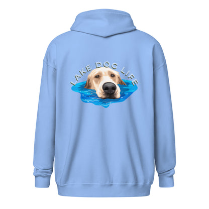 Lake Dog Life - Unisex heavy blend zip hoodie