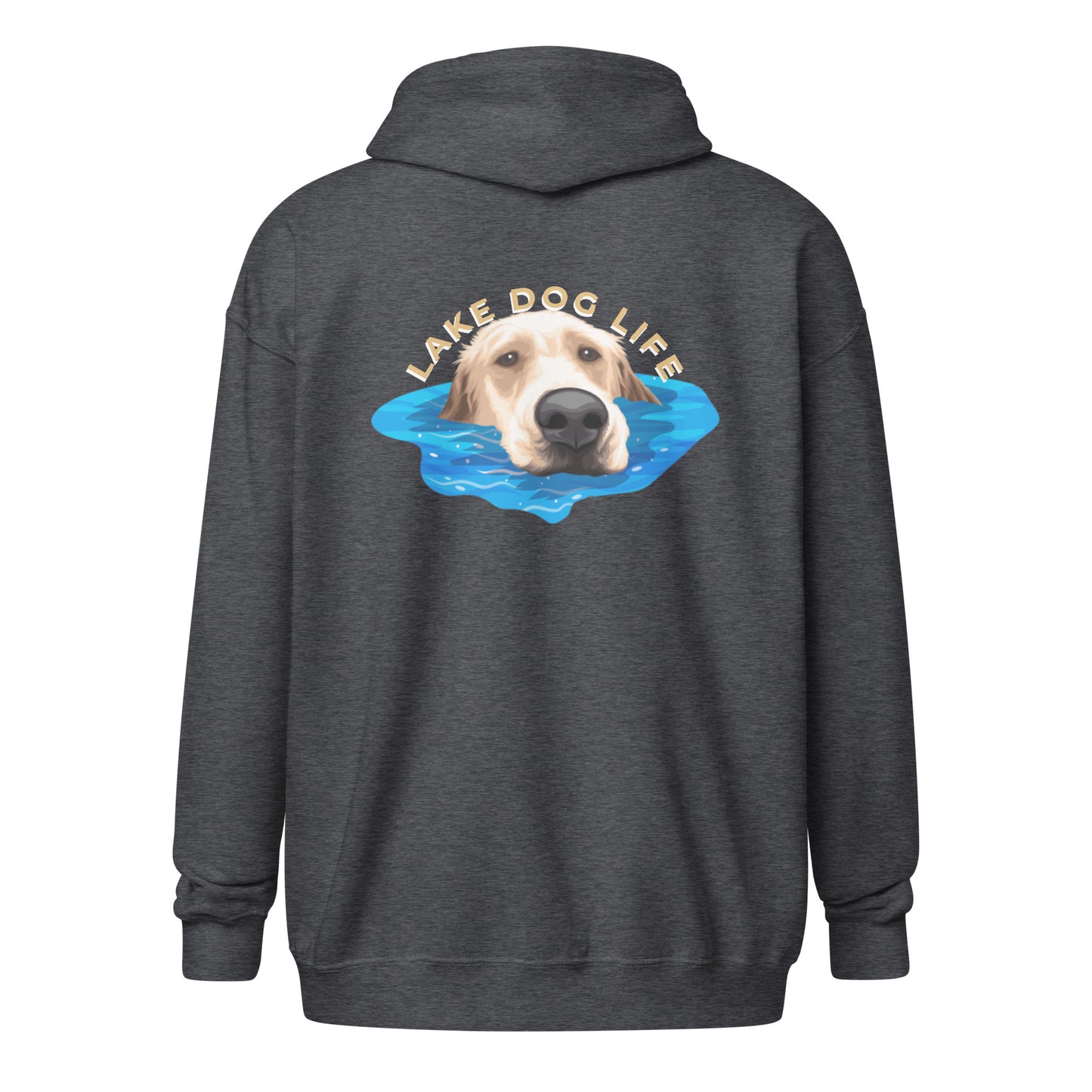 Lake Dog Life Unisex heavy blend zip hoodie