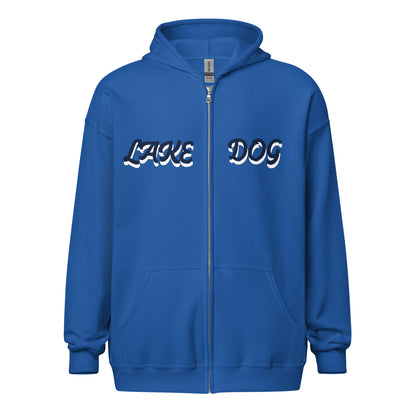 Lake Dog Life - Unisex heavy blend zip hoodie