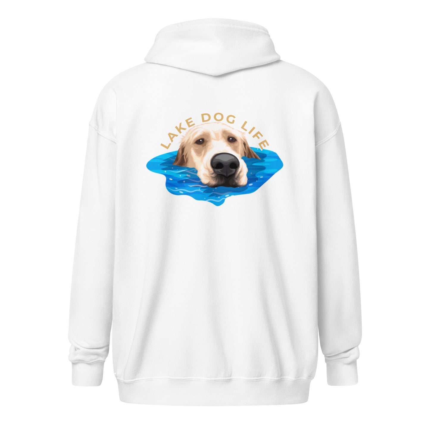 Lake Dog Life Unisex heavy blend zip hoodie