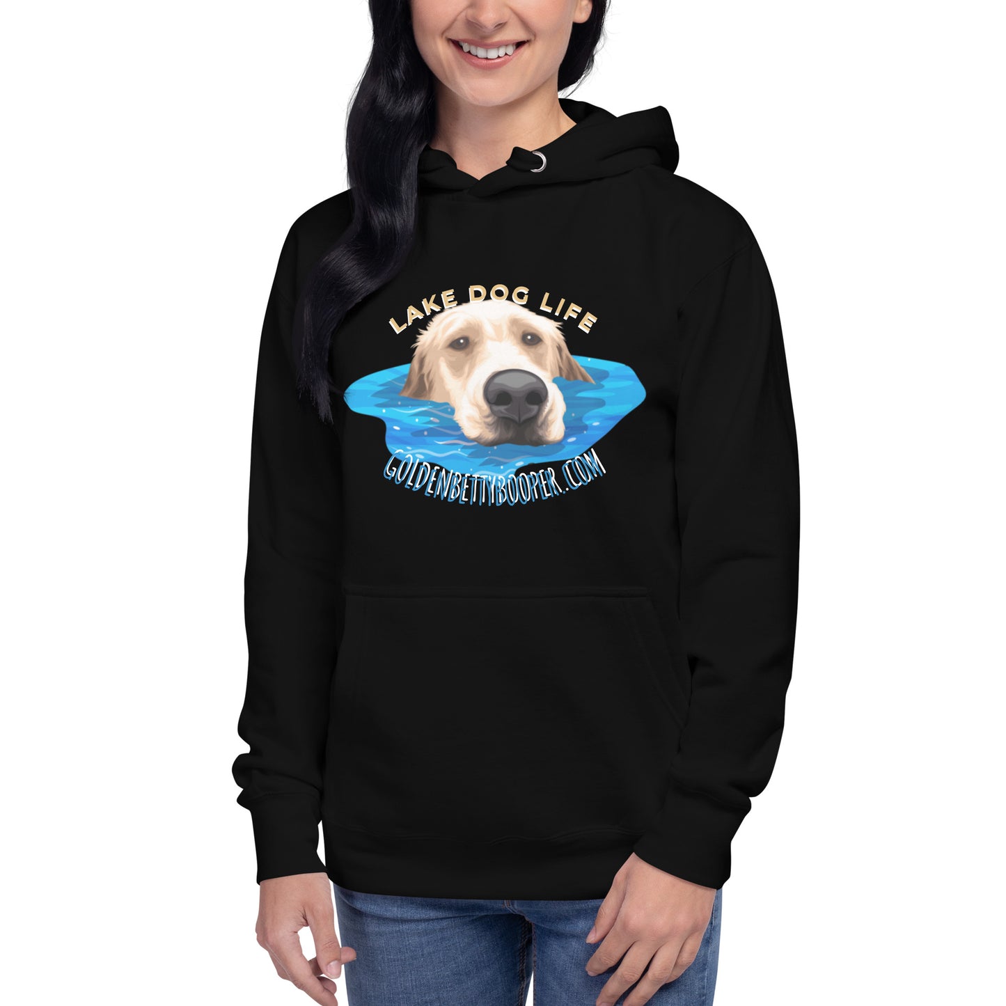 Lake Dog Life Pocket Unisex Hoodie