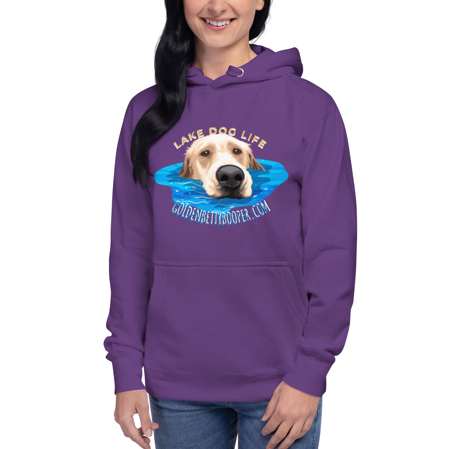 Lake Dog Life Pocket Unisex Hoodie