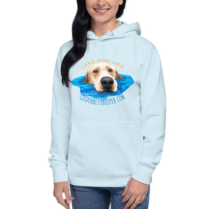 Lake Dog Life Pocket Unisex Hoodie