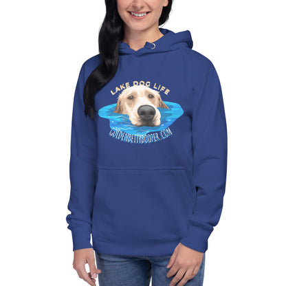 Lake Dog Life Pocket Unisex Hoodie