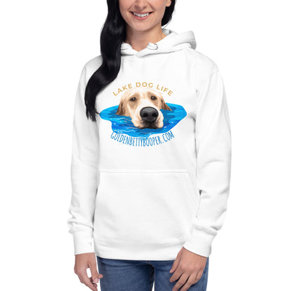 Lake Dog Life Pocket Unisex Hoodie