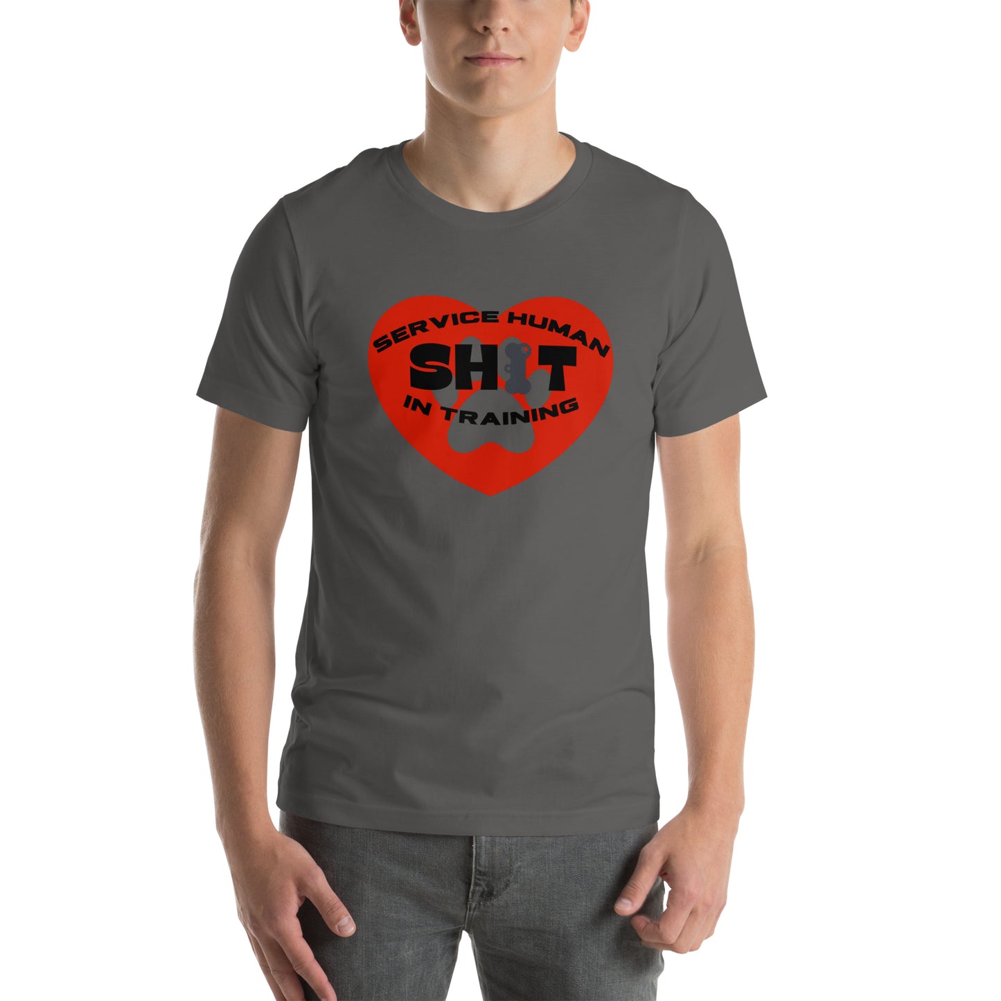 Service Human In Training (S.H.I.T) T-Shirt - Funny & Bold Statement Tee