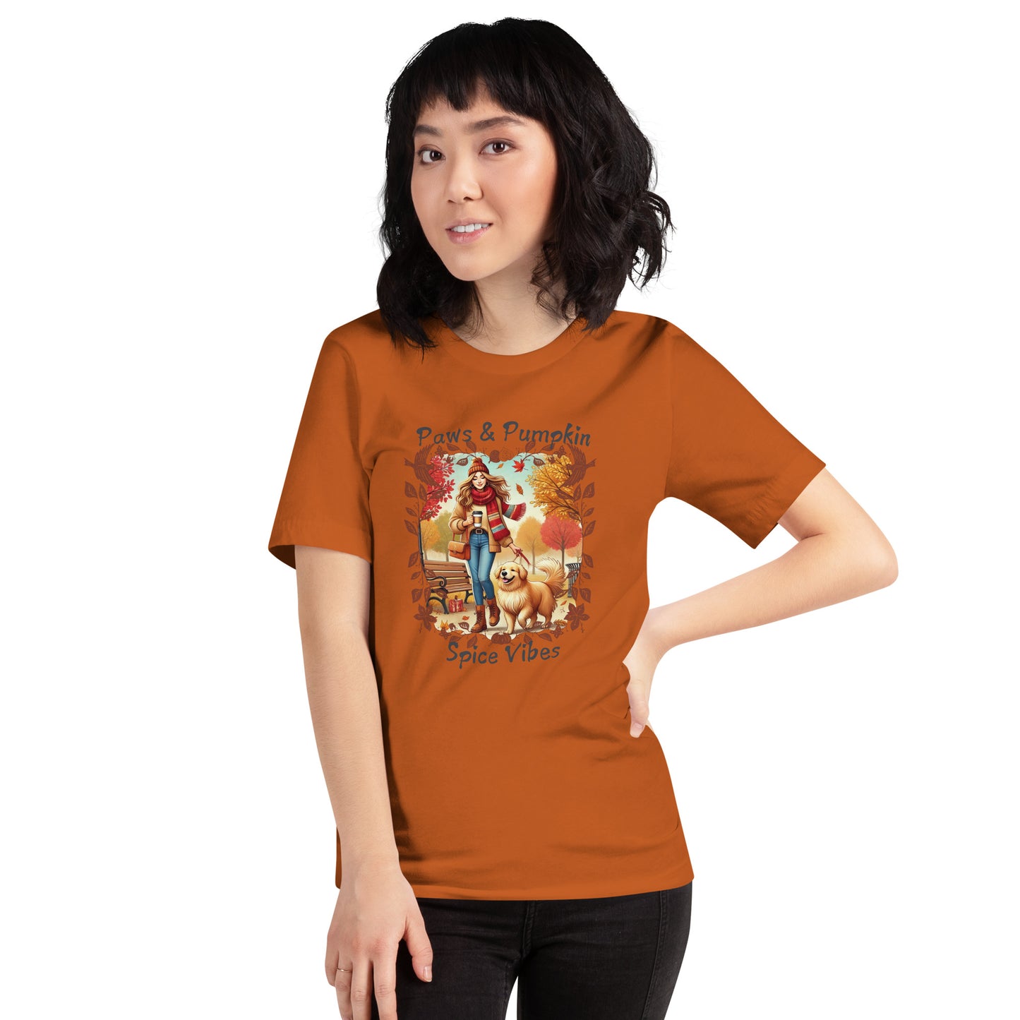 Paws & Pumpkin Spice Vibes Tee