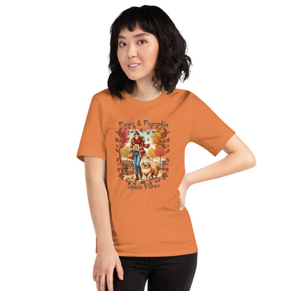 Paws & Pumpkin Spice Vibes Tee