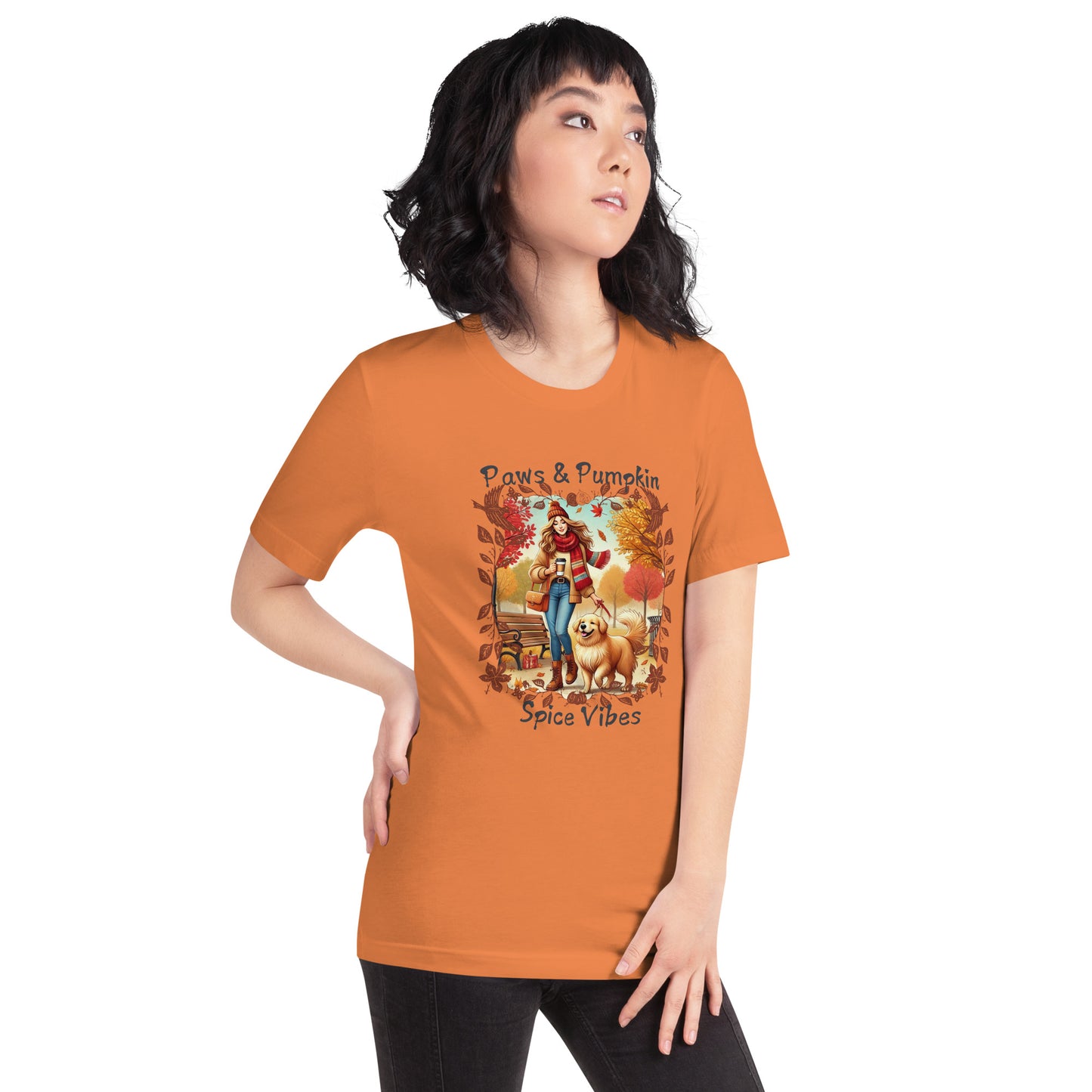 Paws & Pumpkin Spice Vibes Tee