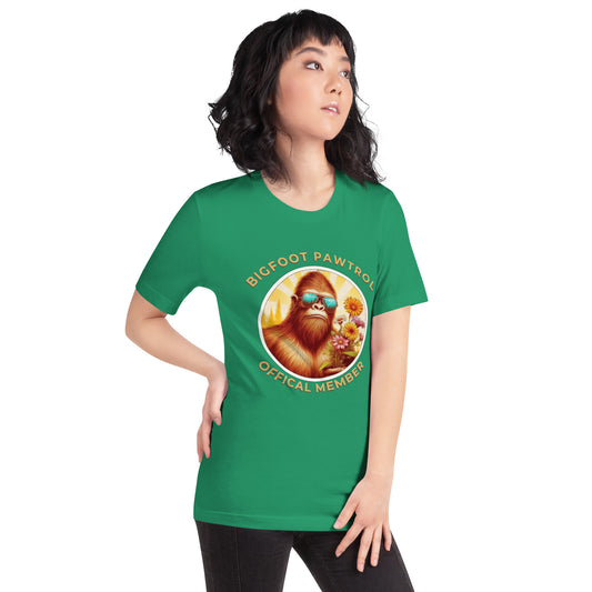 Bigfoot Pawtrol Tee: Unleash the Mythical Laughter!