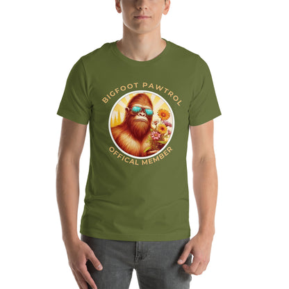 Bigfoot Pawtrol Tee: Unleash the Mythical Laughter!