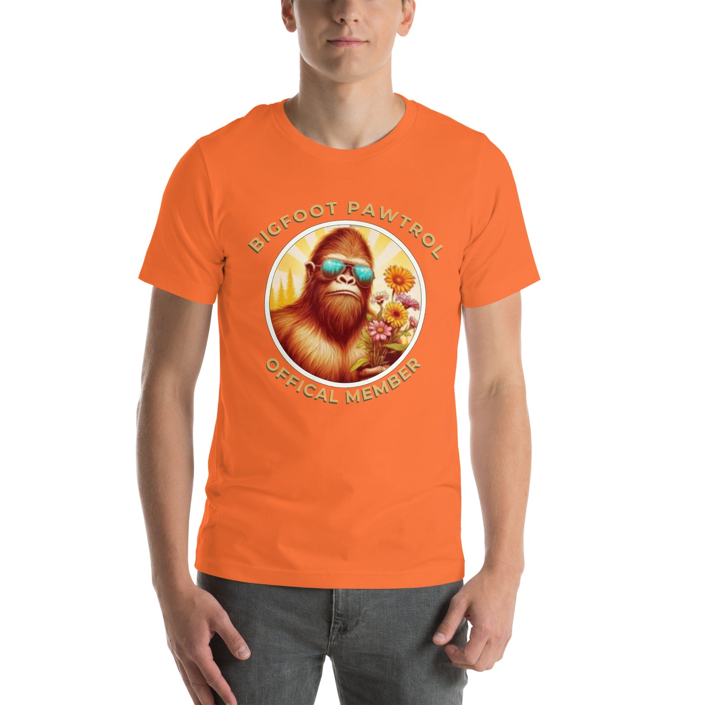 Bigfoot Pawtrol Tee: Unleash the Mythical Laughter!